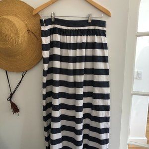 Banana Republic Awning Striped Patio maxi skirt